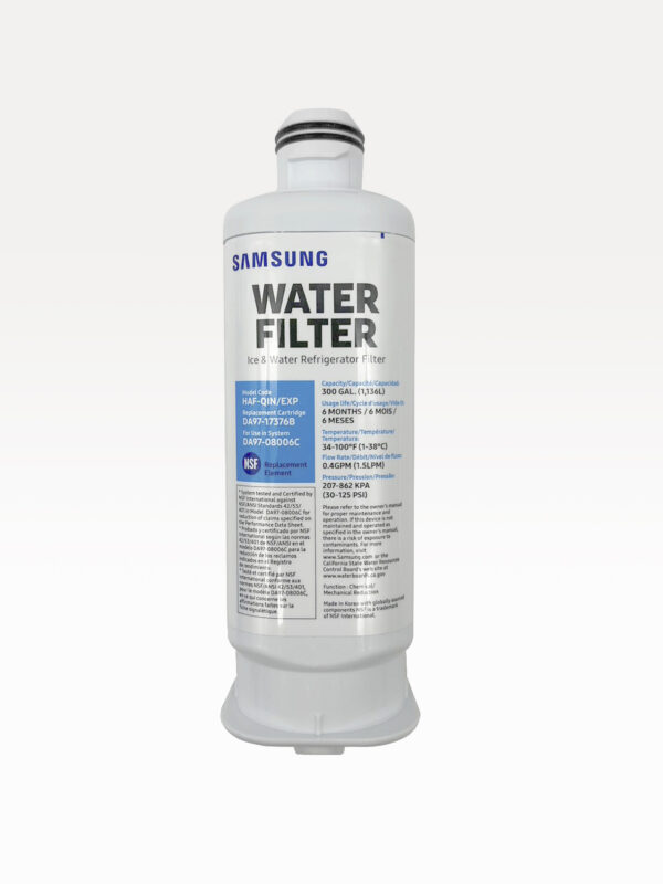 Samsung DA97-17376B HAF-QIN/EXP Refrigerator Water Filter 4 Pack - Image 4