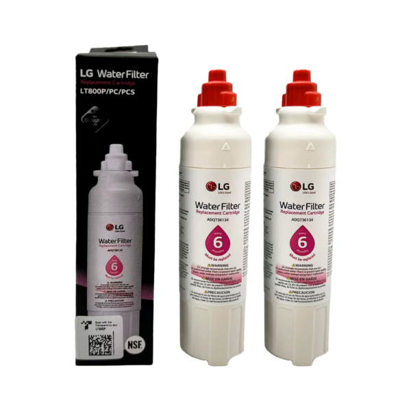 LG LT800P / LT800PC Refrigerator Water Filter 2 Pack