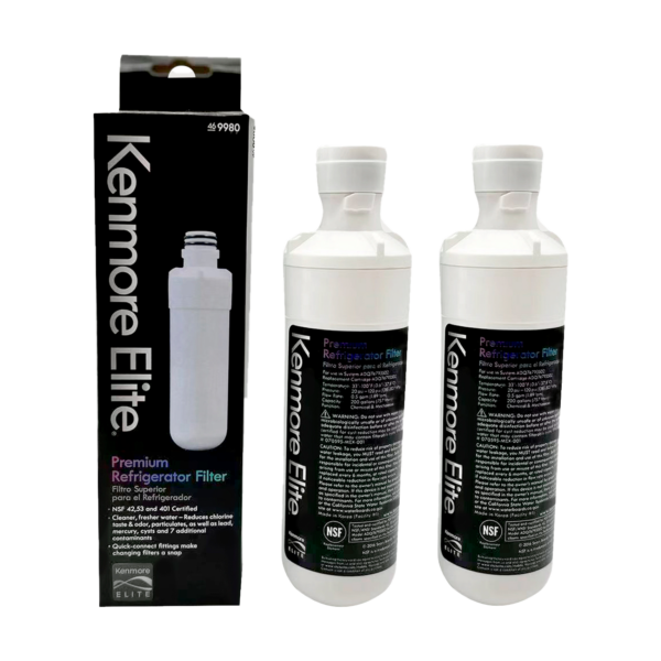 Kenmore Elite 46 9980 46-9980 469980 Refrigerator Water Filter 2 Pack