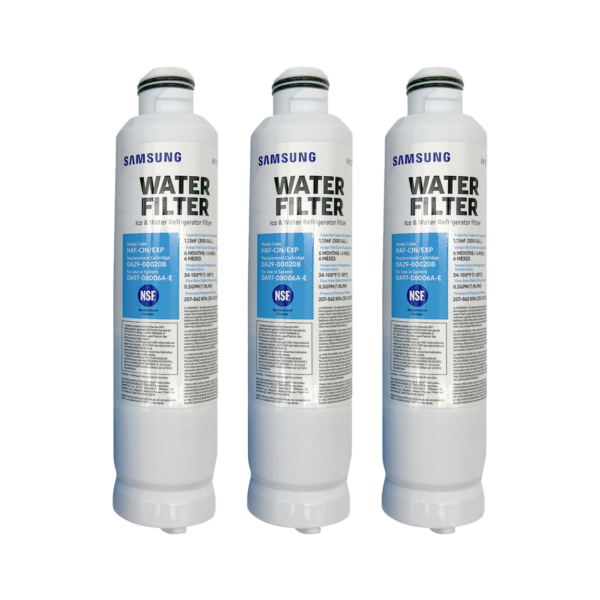 Samsung DA29-00020B Refrigerator Water Filter 3 Pack