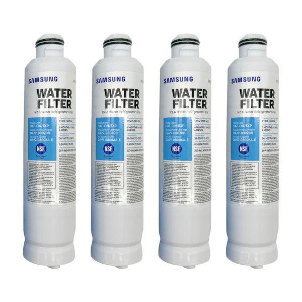 Samsung DA29-00020B Refrigerator Water Filter 4 Pack