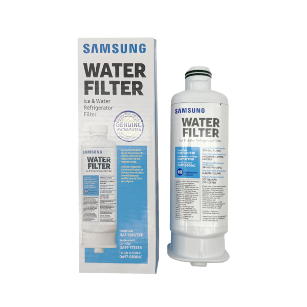 Samsung DA97-17376B HAF-QIN/EXP Refrigerator Water Filter 1 Pack