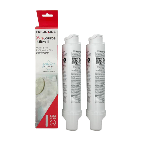 Frigidaire EPTWFU01 PureSource Ultra II Refrigerator Water Filter 2 Pack