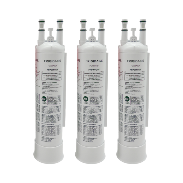 Frigidaire FPPWFU01 PurePour PWF-1 Refrigerator Water Filter 3 Pack