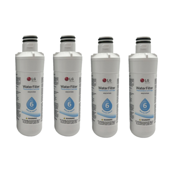 LG LT1000P/LT1000PC Refrigerator Water Filter 4 Pack